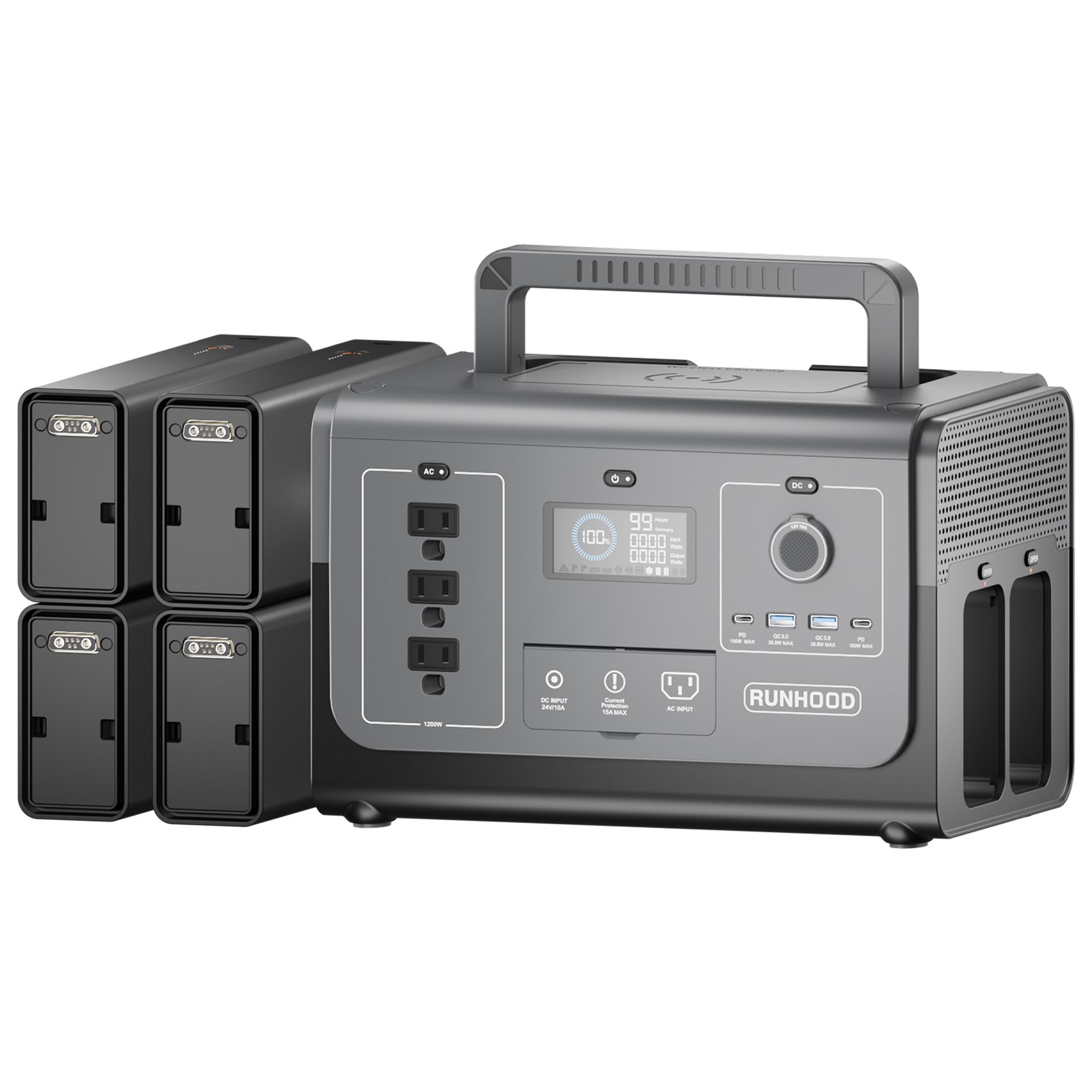RALLYE 1200 PLUS|Portable Power Station| 1296Wh 1200W