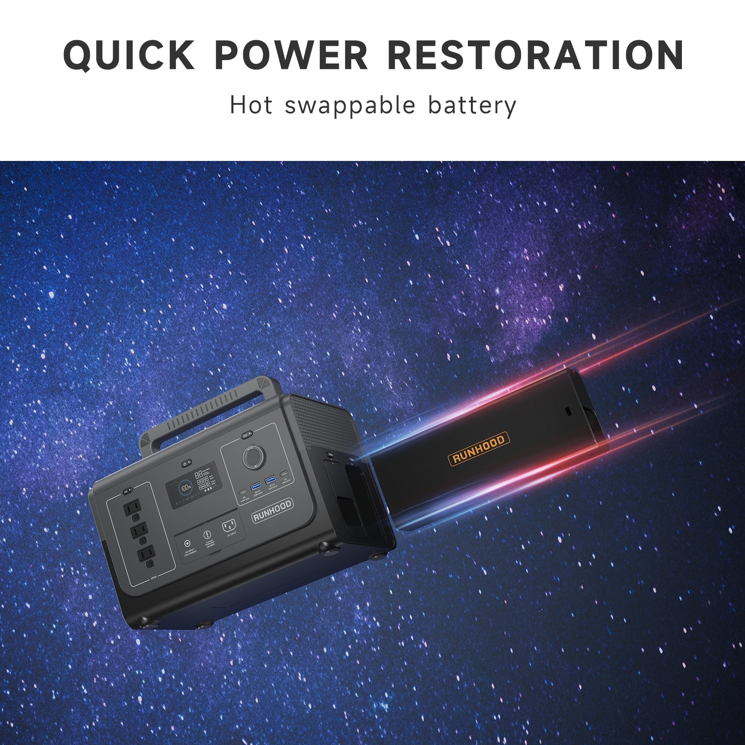 RUNHOOD 1200W Host Engine 1200(no battery) | HE1200