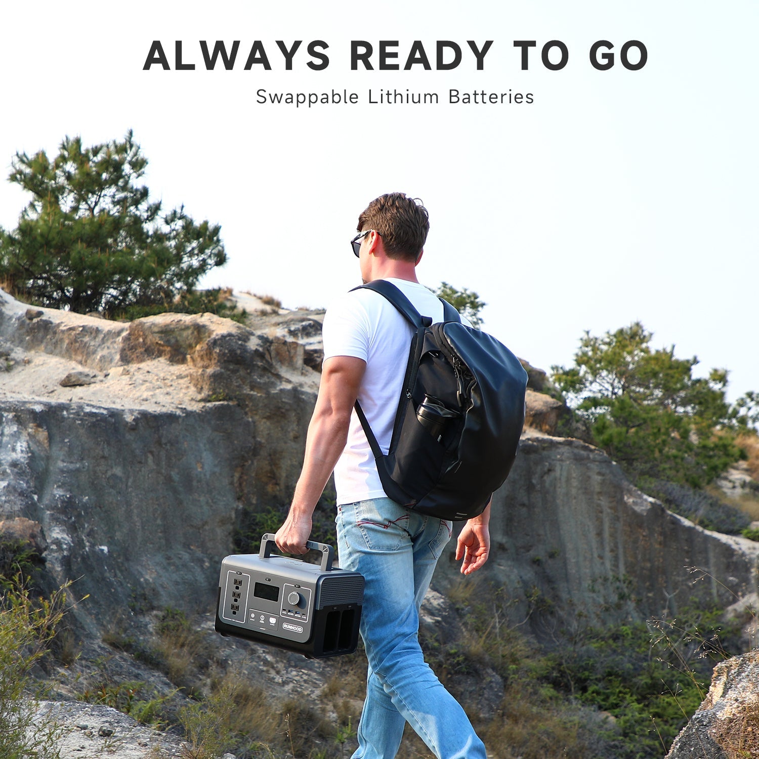 RALLYE 1200 PLUS|Portable Power Station| 1296Wh 1200W