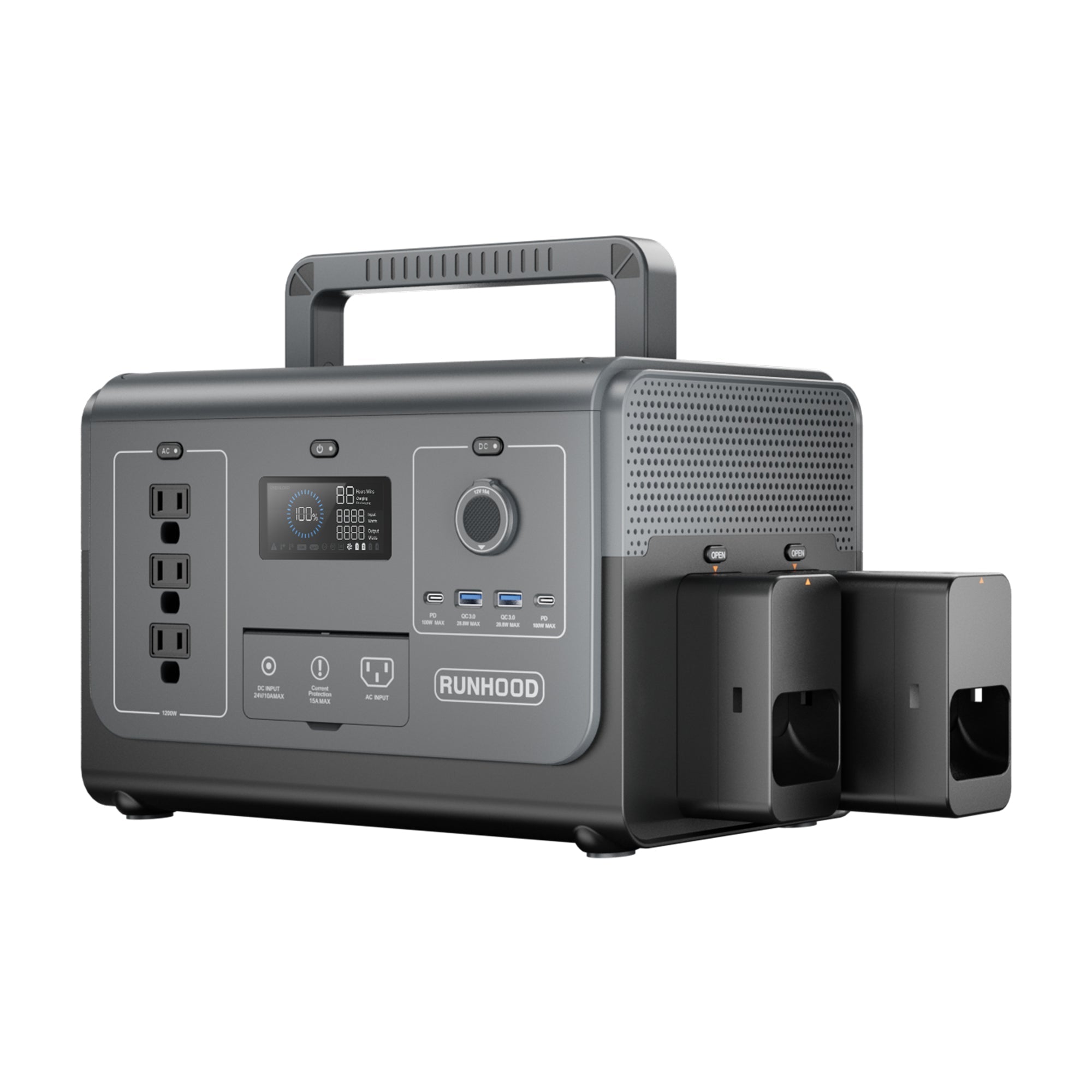RALLYE 1200 PLUS|Portable Power Station| 1296Wh 1200W