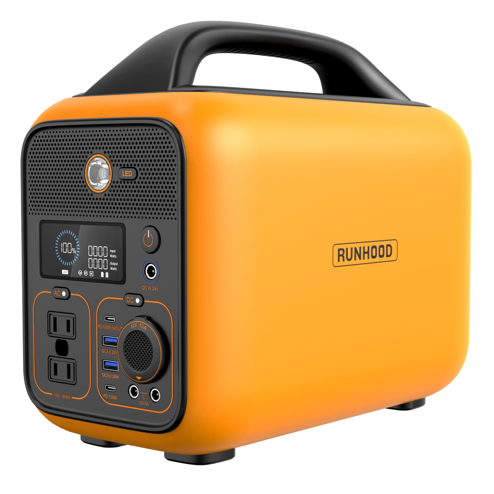 RALLYE 600 PRO| 1296Wh, 600W| 100W Solarpanel