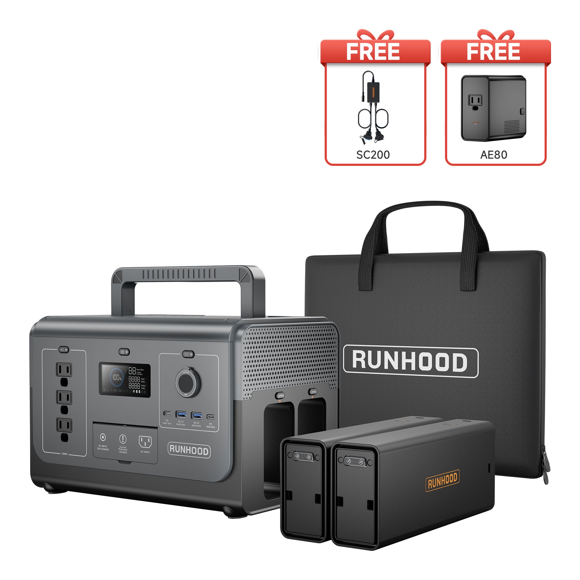 RALLYE 1200 | 648Wh 1200W | Portable Power Station