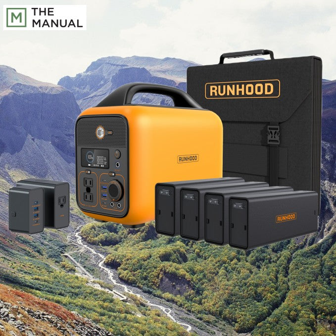 Runhood offers award-winning, unique, ‘infinite’ portable power station design