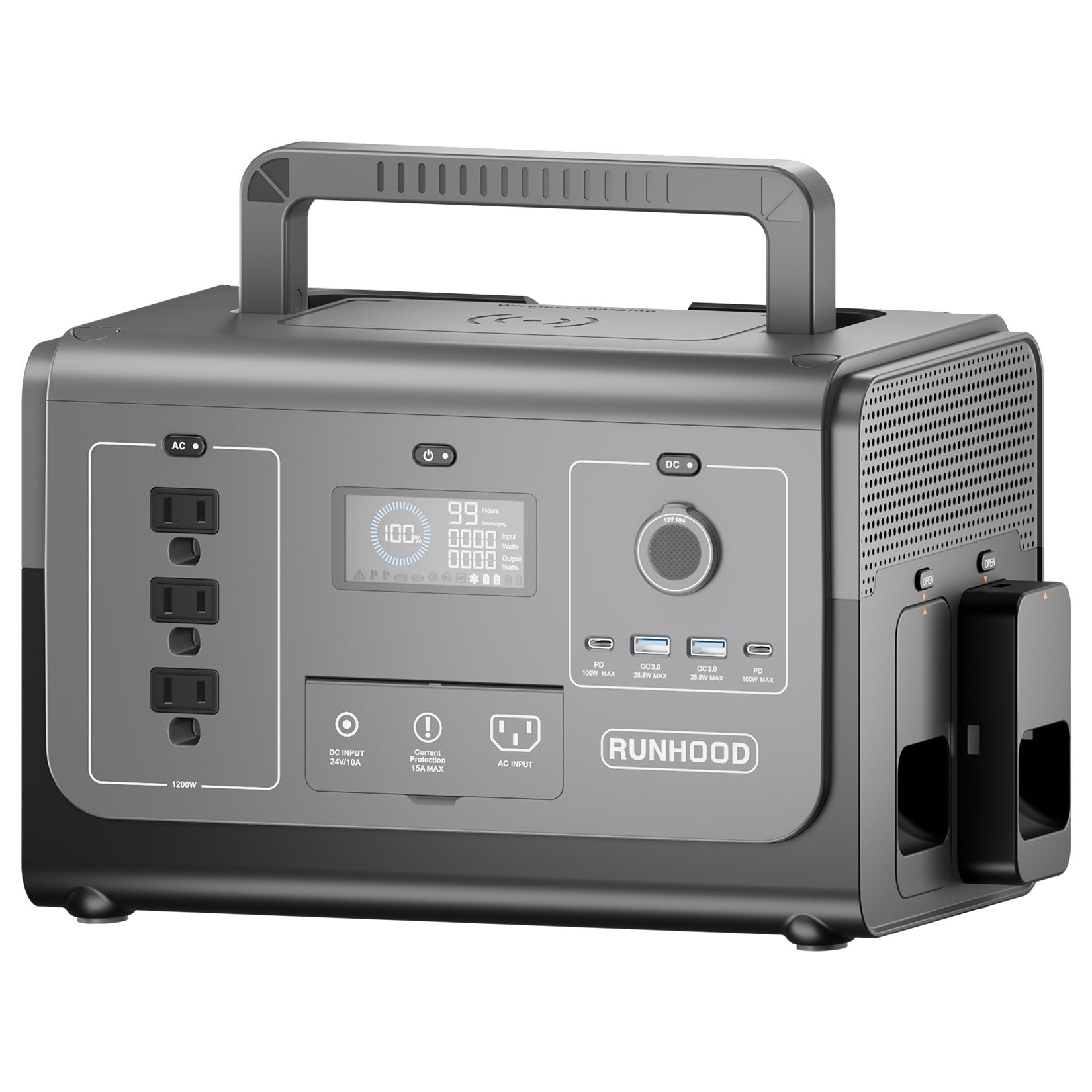 RALLYE 1200(648Wh/ 1200W. Portable Power Station )