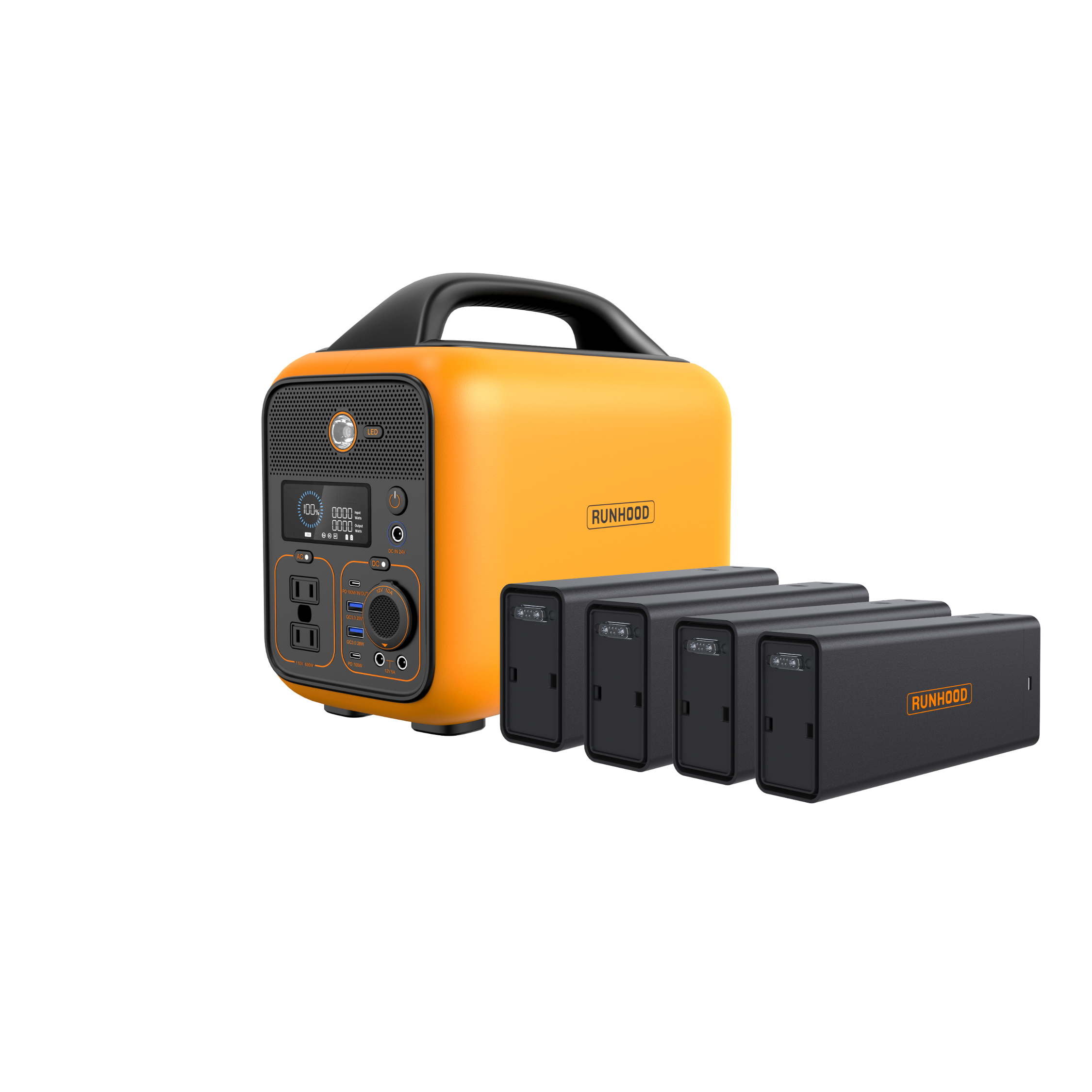 RALLYE 600 PLUS(1296Wh/600W. Portable Power Station )