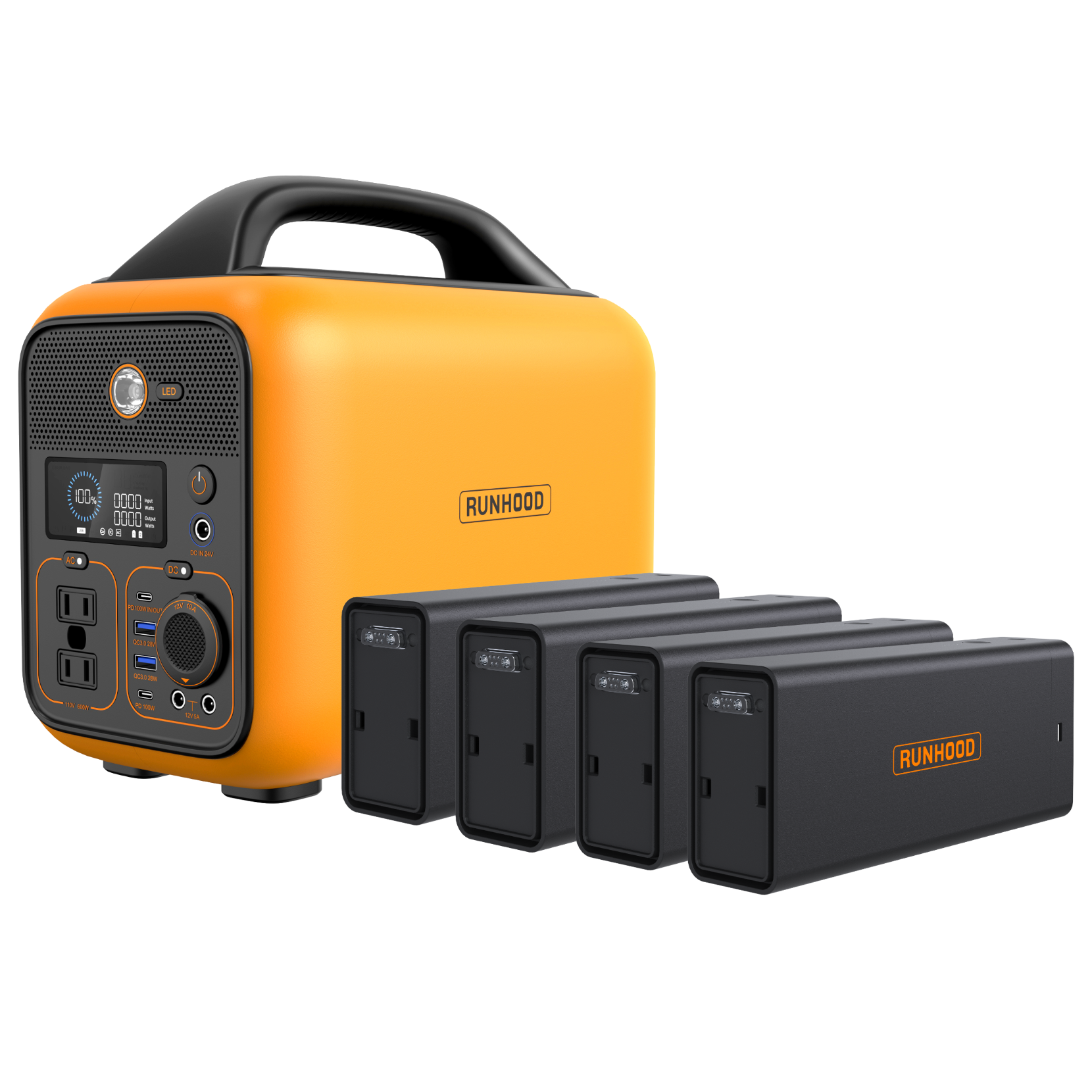 RALLYE 600 PLUS(1296Wh/600W. Portable Power Station )