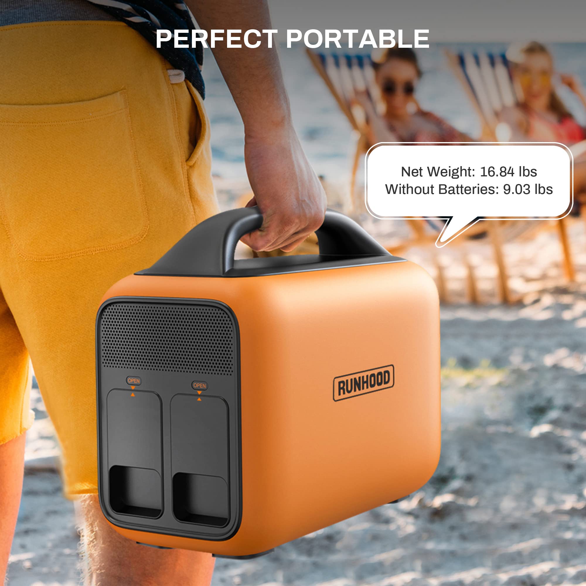 RALLYE 600 | 648Wh 600W| Portable Power Station