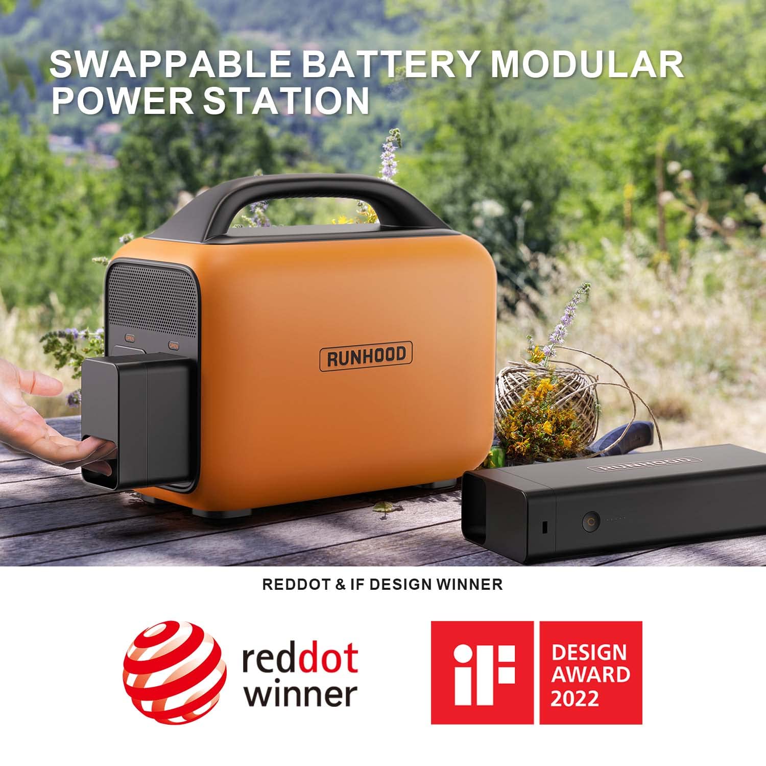 RALLYE 600 PLUS| 1296Wh/600W | Portable Solar Generator