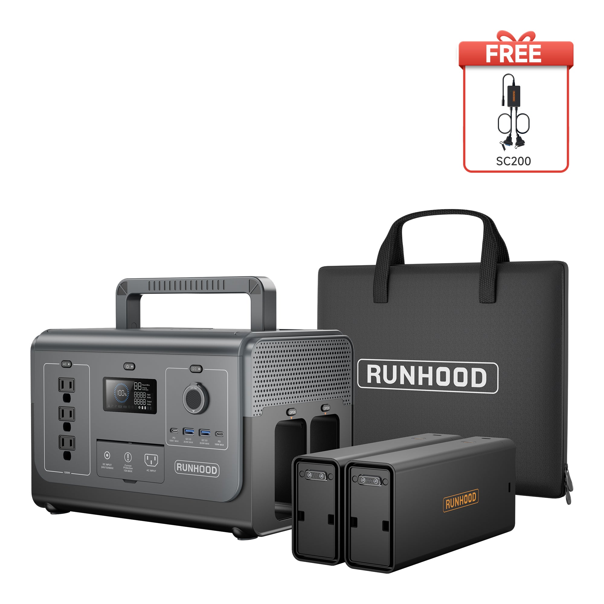 RALLYE 1200 | 648Wh 1200W | Portable Power Station