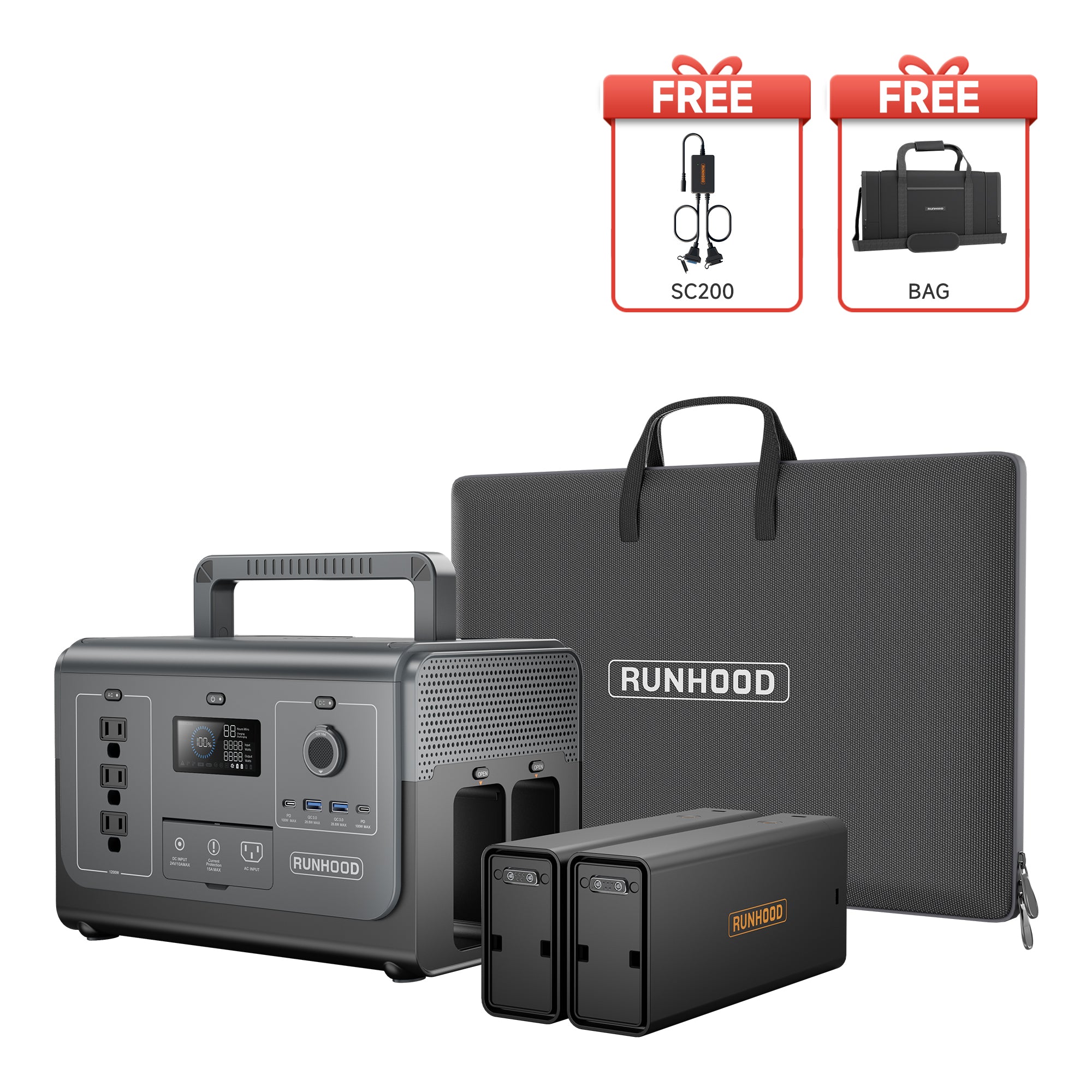 RALLYE 1200 | 648Wh 1200W | Portable Power Station